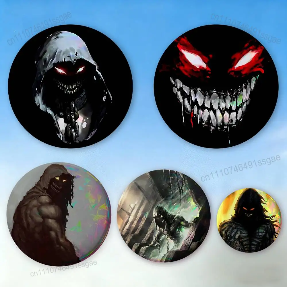 D-Disturbed Band Coole Abzeichen, Cartoon-Motive, Kunst, Broschen, Anstecknadeln, Zinnrequisiten, Weihnachtsgeschenke, Geburtstagsgeschenke