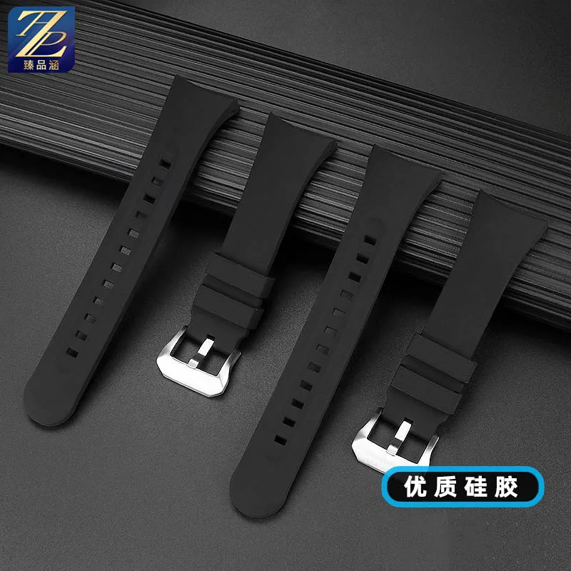 Men\'s Rubber  Watchband  For Citizen BN2029-01E BN2021-03E BN2024-05E Diving Water Ghost Big/Huge Monster silicone Watch Strap