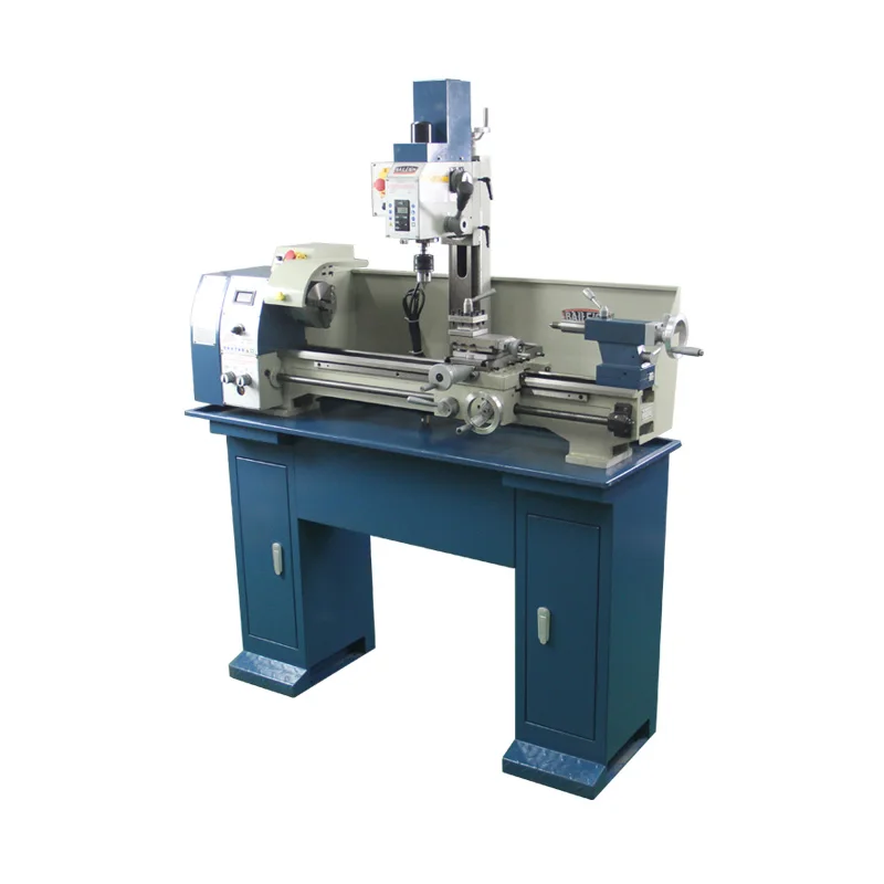 Youlike 220V Horizontal Medium Duty Multifunctional Benchtop High Precision 3 in 1 Mini Metal Lathe Drilling and Milling Machine