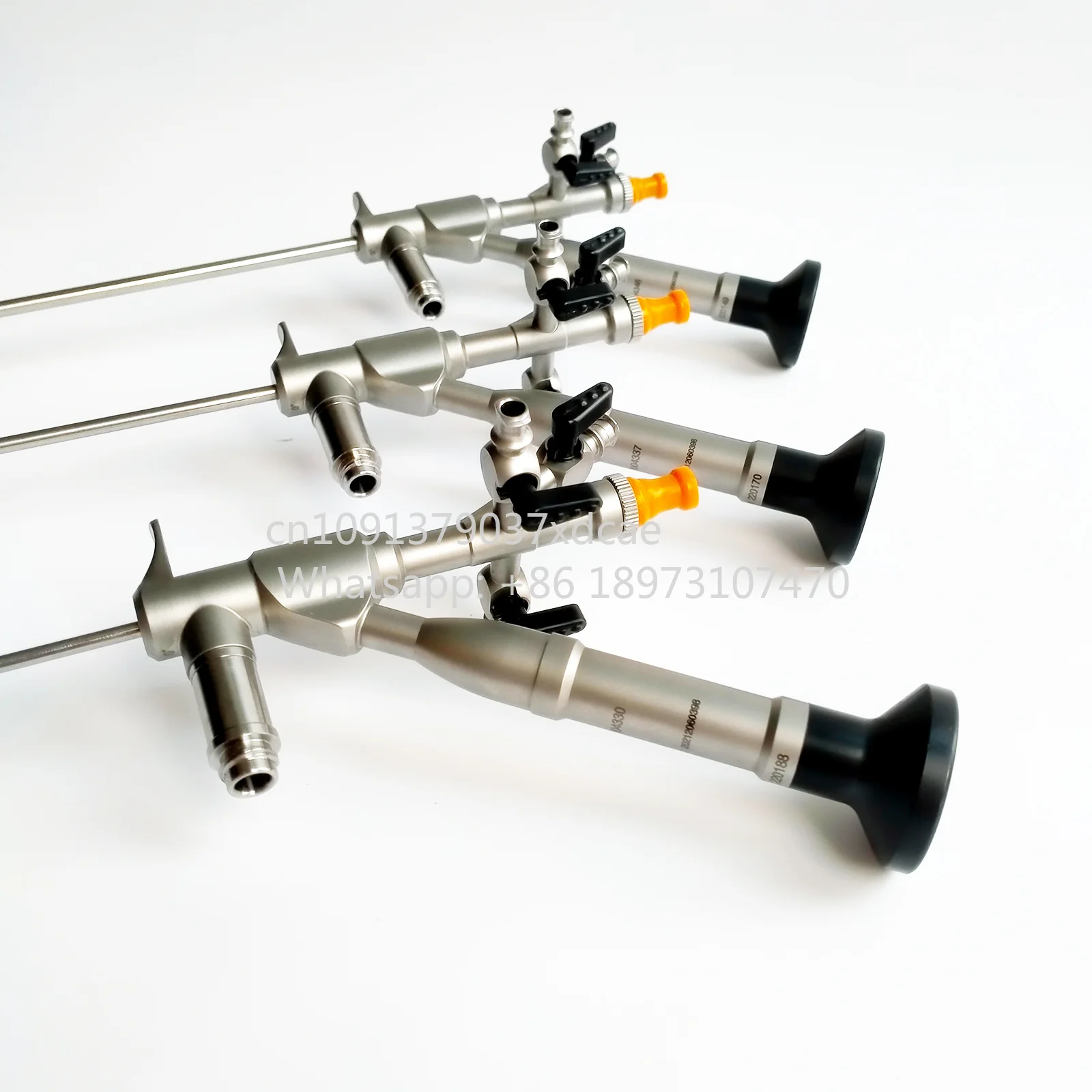 2026 New 8/9.8Fr*430mm . Fiber Optical Urology Ureteroscope Semi Rigid Stainless Steel Ureteroscope Set
