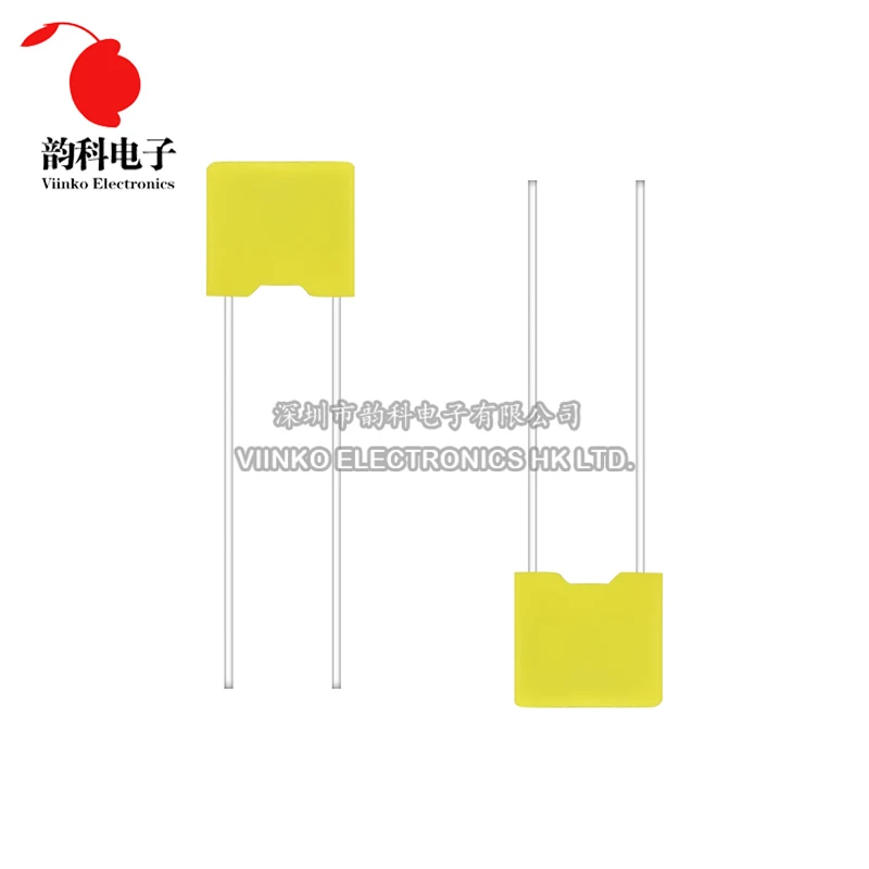 Condensatore di correzione da 240 pezzi Kit assortito 24 valori x 10 pezzi 100V 102J-105J Set di condensatori a Film plastico di sicurezza in