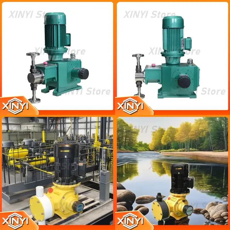 for High Efficiency Electric Diaphragm Metering Dosing Pump 0.5 HP Low Pressure Optimal Wastewater Dosage OEM Supported for
