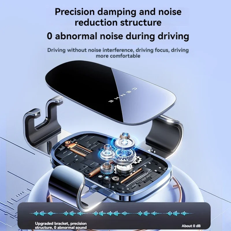 C09 Gravity Car Phone Holder Air Vent Mount Cell Phone Holder in Car Mobile Support For iPhone 13 12 Xiaomi Universal GPS Stand