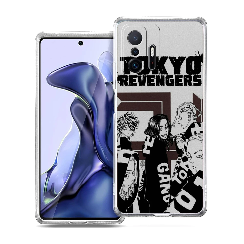 Tokyo R-Revengers A-Avengers Phone Case for Xiaomi Mi Poco F3 X3 X4 GT NFC M3 M4 11 Ultra 12 11X 11i Pro Lite Transparent Cover