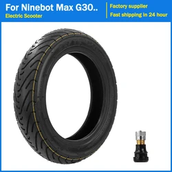 60/70-6.5 Tubeless Tire for Ninebot Max G30 G30D G30LP Vacuum Tire Electric Scooter Front and Rear 10 Inch Tire with Nozzle