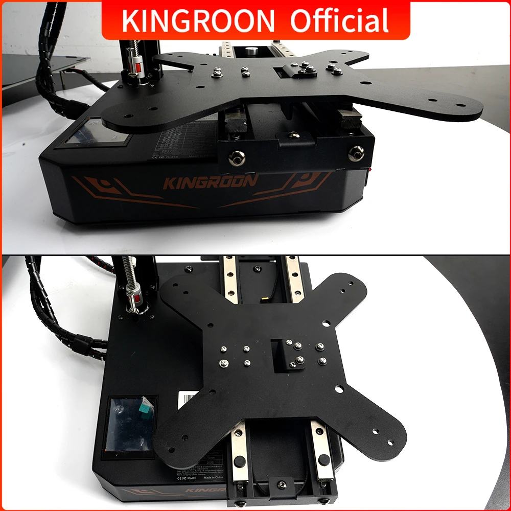 KINGROON KP3S Pro Upgrade Kit 300mm Y Axis Dual Linear Guide With Rail Slide Carriage & Base Bracket 3D Printer Parts S1 New