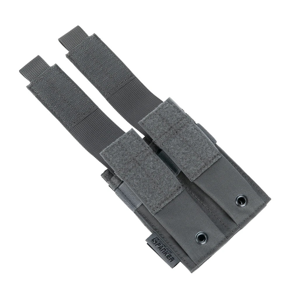 우수한 엘리트 스패커 전술 전투 더블 권총 탄창 파우치, 사냥 훈련, 더블 권총 탄창 파우치
