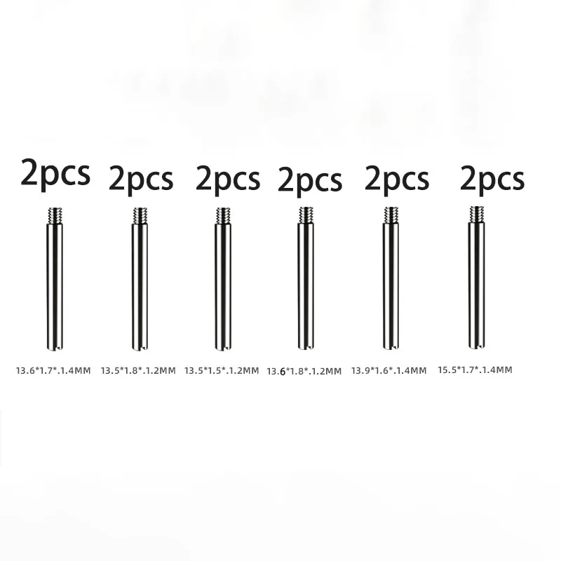 The watch strap screw is suitable for Rolex Green Black Water Ghost Oyster style constant motion submersible link rod shaft watc
