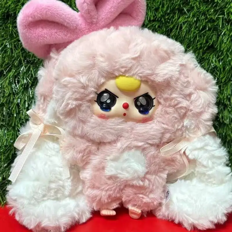 Baby Three Little Rabbit Returns Series Mysterious Plush Trendy Toy Blind Box Fashion Girl Backpack Pendant Decor Exquisite Gift