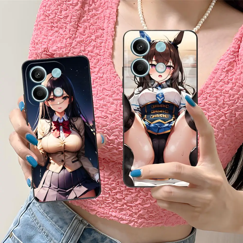 JK زي مدرسي فتاة جراب هاتف ل Xiaomi Redmi ملاحظة 14 13 12 11 S برو زائد 4G 5G الطباعة الملونة واقية غطاء الهاتف الذكي #2