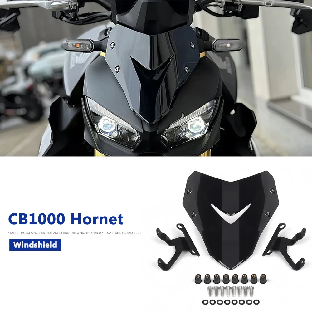 

NEW Motorcycle Screen Lens Windshield Fairing Flyscreen Kit For Honda CB1000 Hornet SP CB 1000 Hornet Windscreen Wind Deflector