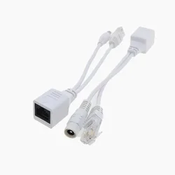 イーサネットアダプター,パッシブパワーアダプター,peeスプリッター,rj45,電源モジュール,ip Camea用12-48v