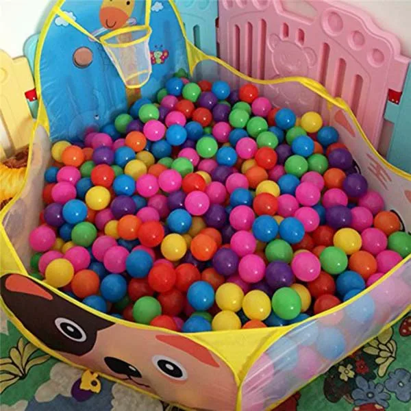 Baby Ball Pool Baby Play Tent Portable Baby Ball Ocean Pool and Basketball Hoop Animal