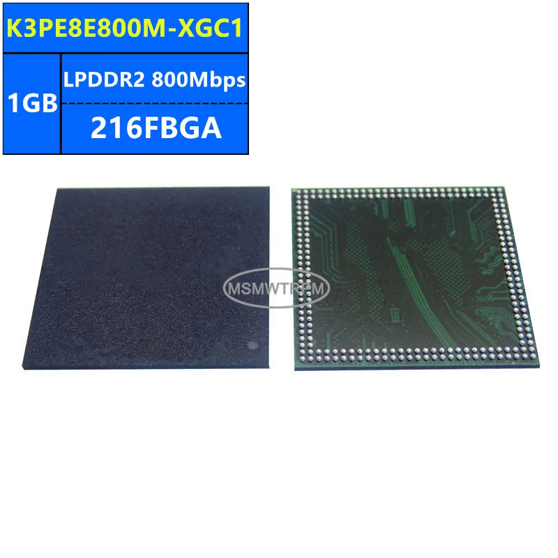 K3PE7E700M-XGC1 EDB8164B3PF-8D-F K3PE8E800M-XGC1 LPDDR2 1GB 800Mbps 216FBGA 8Gb رقاقة الذاكرة IC الدوائر المتكاملة العلامة التجارية New Ori