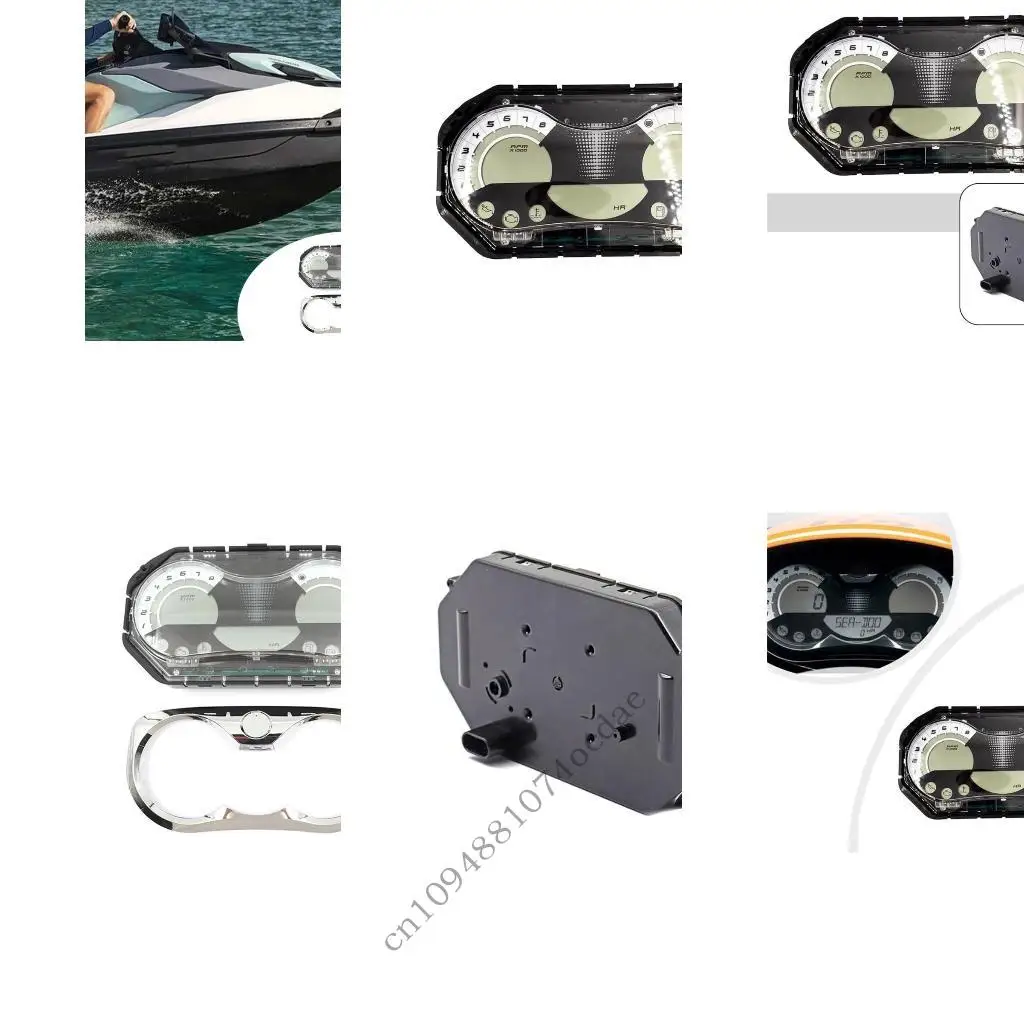 278002273 Waterproof Speedometer For Jet Skis And Marine Vehicles With LCD Display And Data Recording 