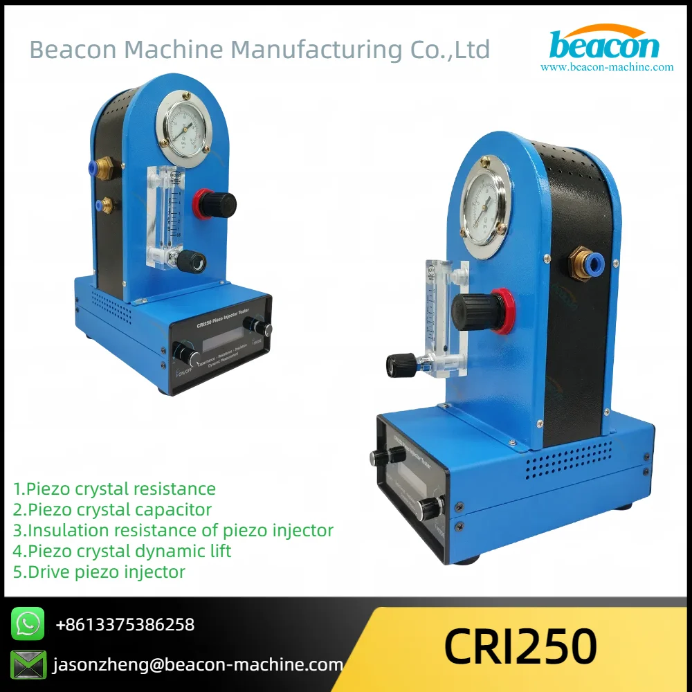 Common Rail Piezo Injector Tester CRI250 for Siemens VDO Injector With AHE Dynamic Lift Stroke Measuring Tools