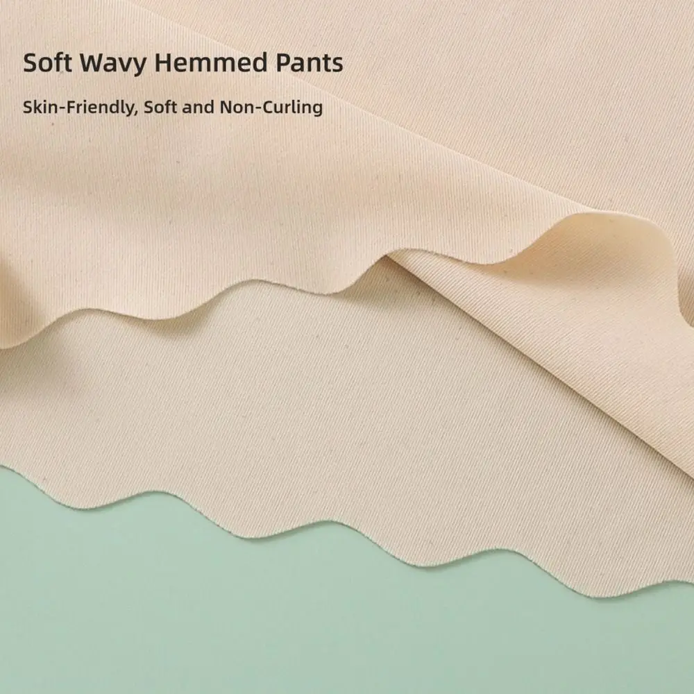New Cotton Crotch Ice Silk Panties Anti Rub Thin Seamless Underwear Comfort Wave Pattern Safety Shorts Summer