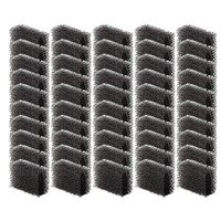 ABZV-50 Pack Cat Water Fountain Sponge Filters, Replacement Filters For 67Oz/2L Pet Fountain 65Oz/1.85L Dog Drinking Fountain
