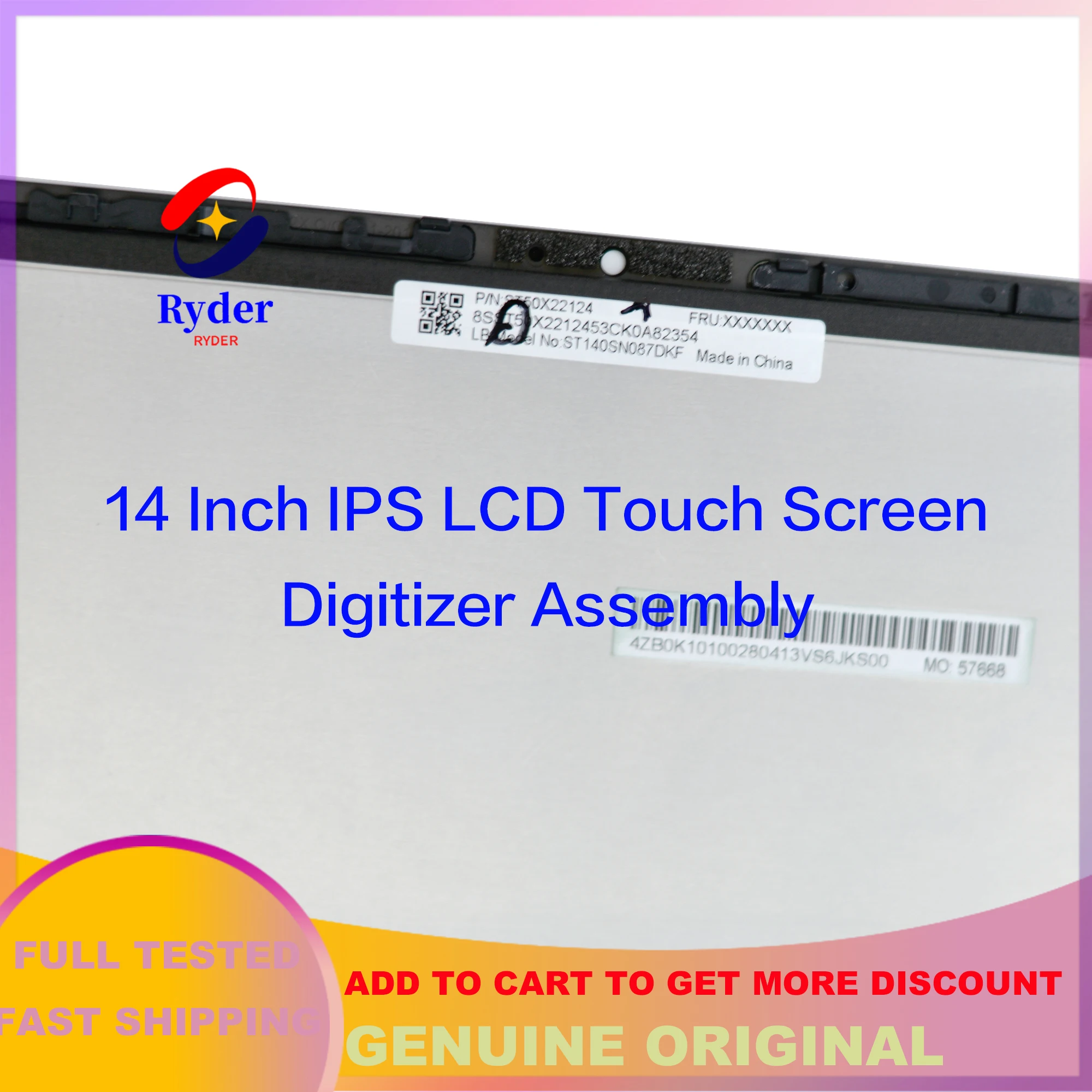 Imagem -05 - para Lenovo Ideapad Flex 14alc05 14are05 Flex 514iil05 14itl05 Substituição da Tela de Toque do Portátil 5d10s39641 5d10s39642