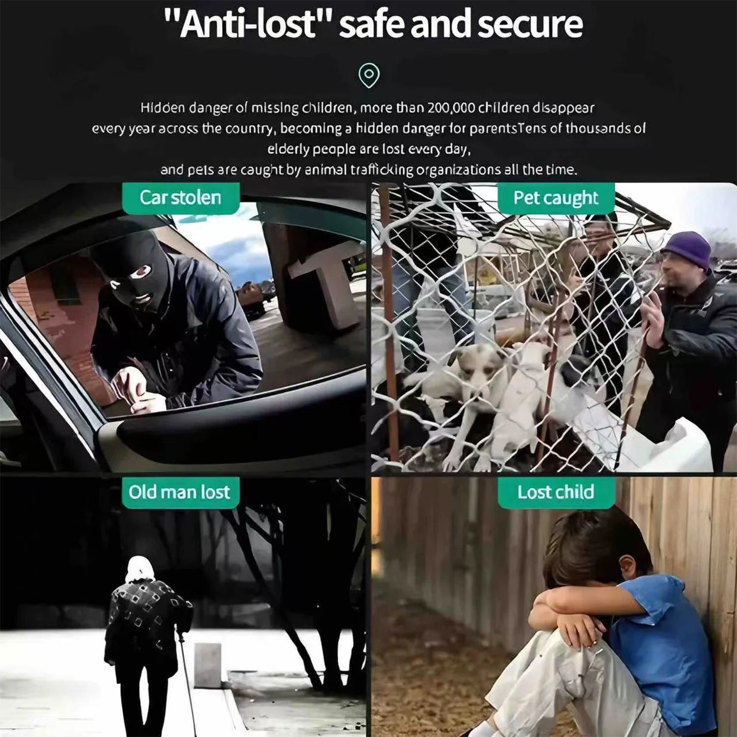 GF-22 Car Tracker Device Strong Magnetic Automatic Alarm Motorcycle Car Mini GPS Trackers Voice Control Anti-Lost Device Locator