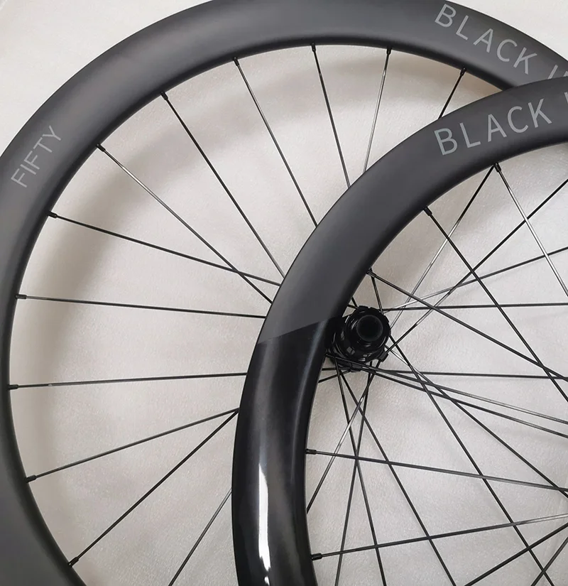 

Disc Brake Carbon Road Bike Tubeless Disc Wheelset 50/55mm Custom Sticker 54T Ceramic HG XDR Width 30mm Gravel Bike Wheel 700c
