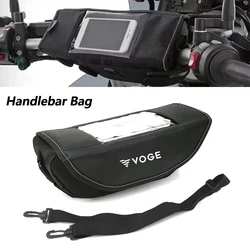 For Voge 500DS 650DS 300DS 500R 125R 500DSX LX 300 Ds Rally 500 Dsx Ds Motorcycle Accessories Waterproof Handlebar Storage Bag