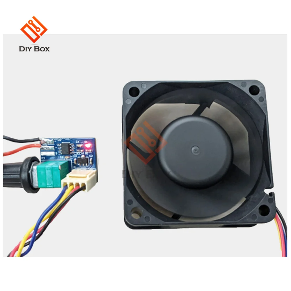 12V PWM Motor Speed Controller Module Single-channel Fan Adjustable Speed Regulator Control Governor Switch