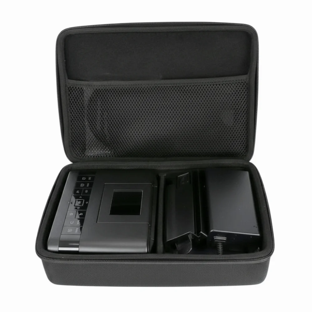 Splash-proof Photo Printer Storage Case Shockproof Mesh Pocket Organizer Bag EVA Compact for Canon SELPHY CP1300/ CP1200/ CP1500