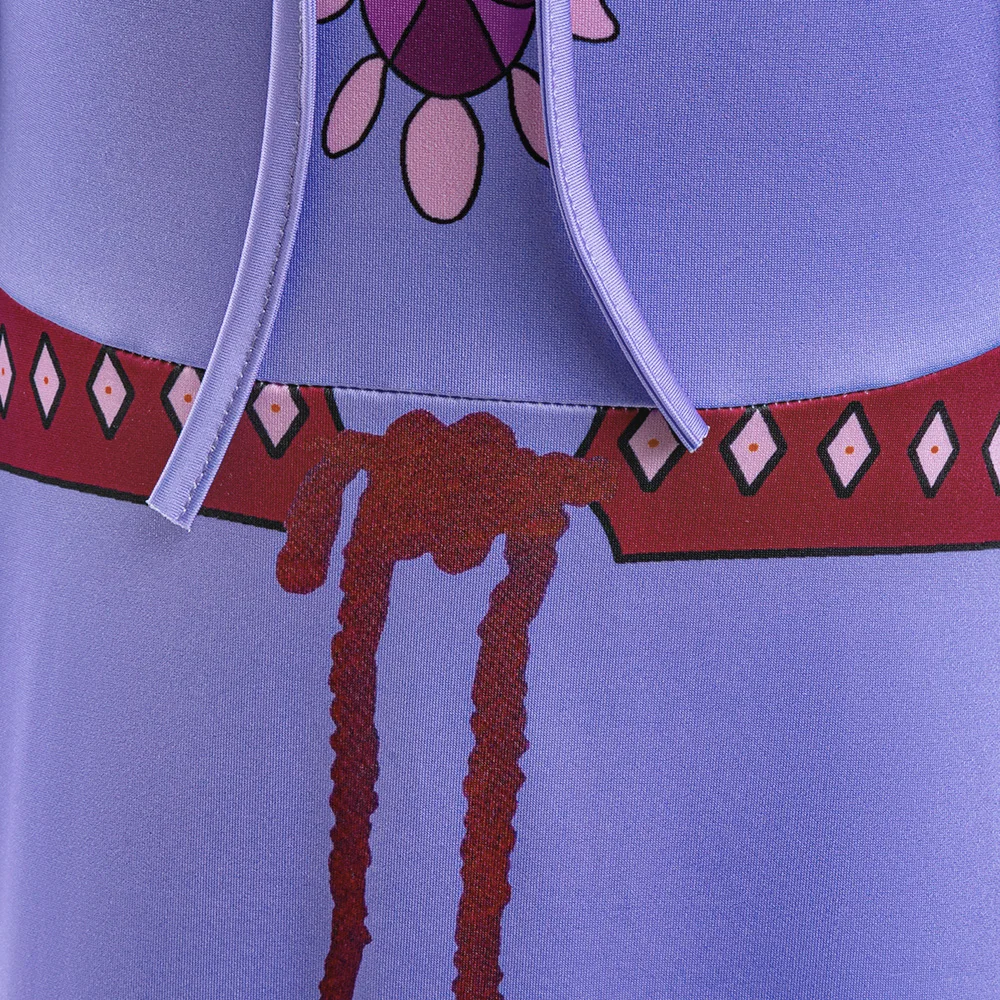 Ausgefallenes Film-Wunsch-Langarm-Partykostüm für Mädchen, Karneval, Halloween, Weihnachtskostüme, Geburtstagskleid für Mädchen, Hochzeitsballkleid – Detail 12