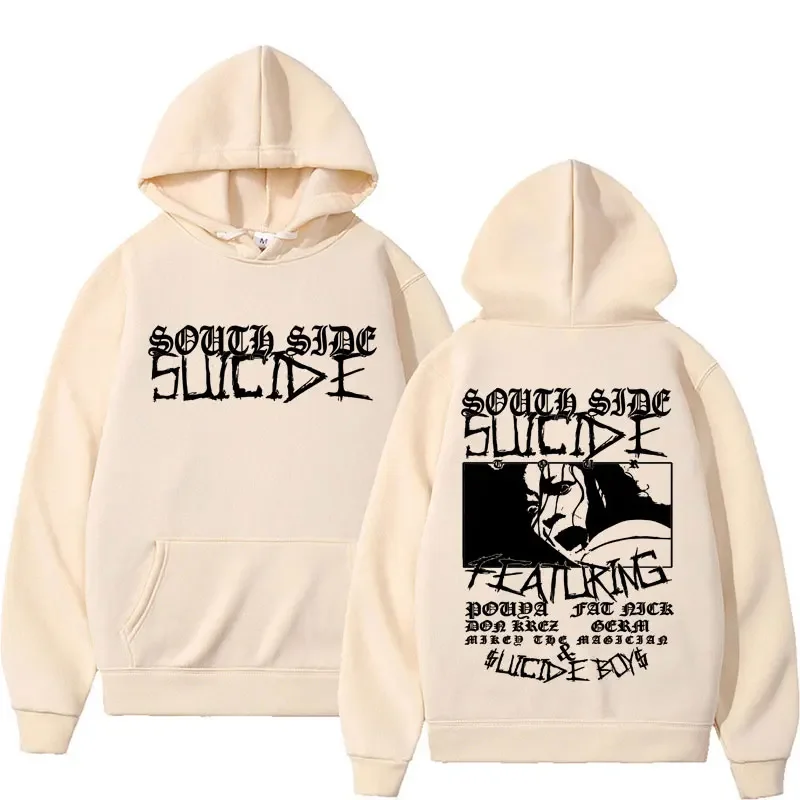 Suicideboys G59 Y2k Hoodies For Men Women Clothing Fashion Hip Hop Sweatshirts Vintage Harajuku Hooded Pullovers Streetwear