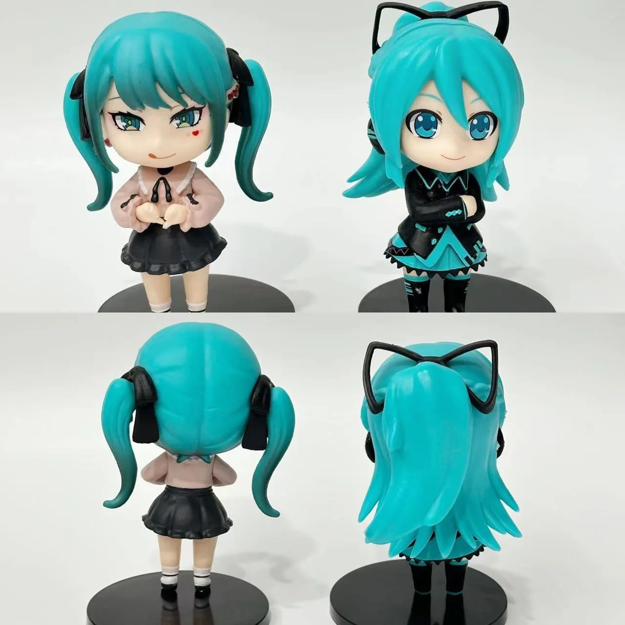 Hatsune miku Anime nieuwe figuur mini karakter ornamenten kawai hatsune tafeldecoratie voor thuis volwassen speelgoed kind gift 6 stks/set