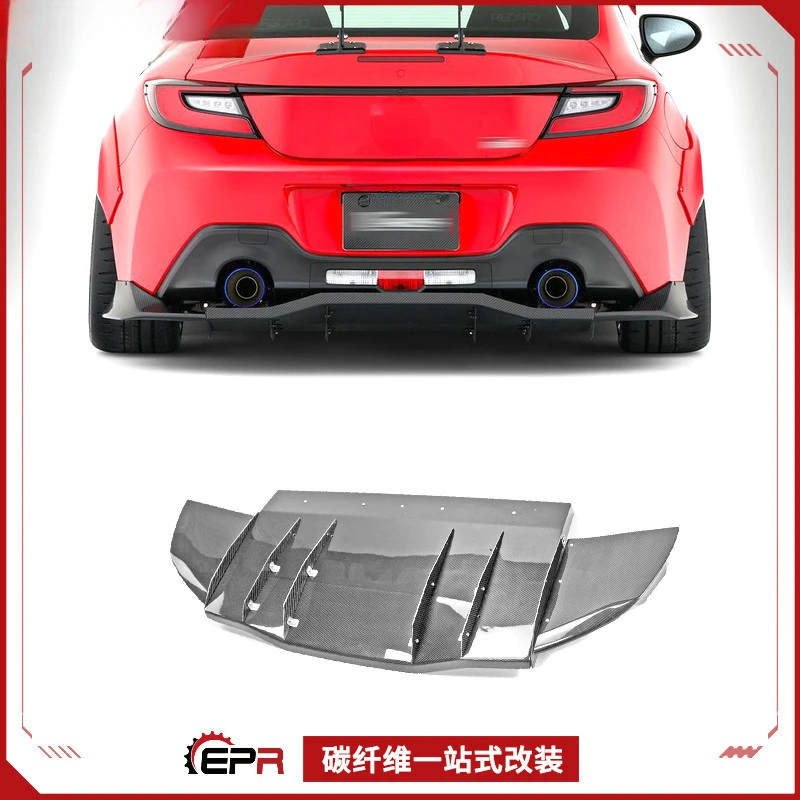 

SAAR For Toyota GR86 ZN8 Varis Style Carbon Fiber Rear Spoiler Base Plate Rear Lip