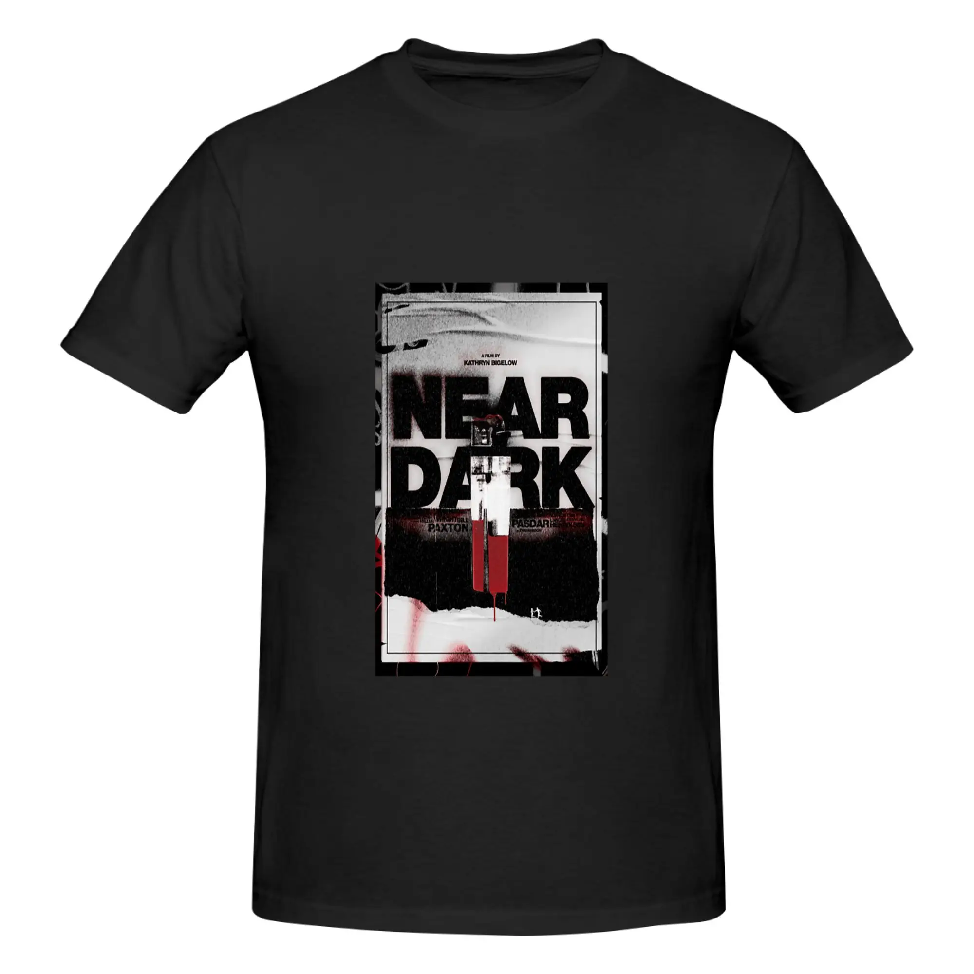 Funny Near Dark (1987)  Men's Printed T-Shirt Unisex T shirtTops