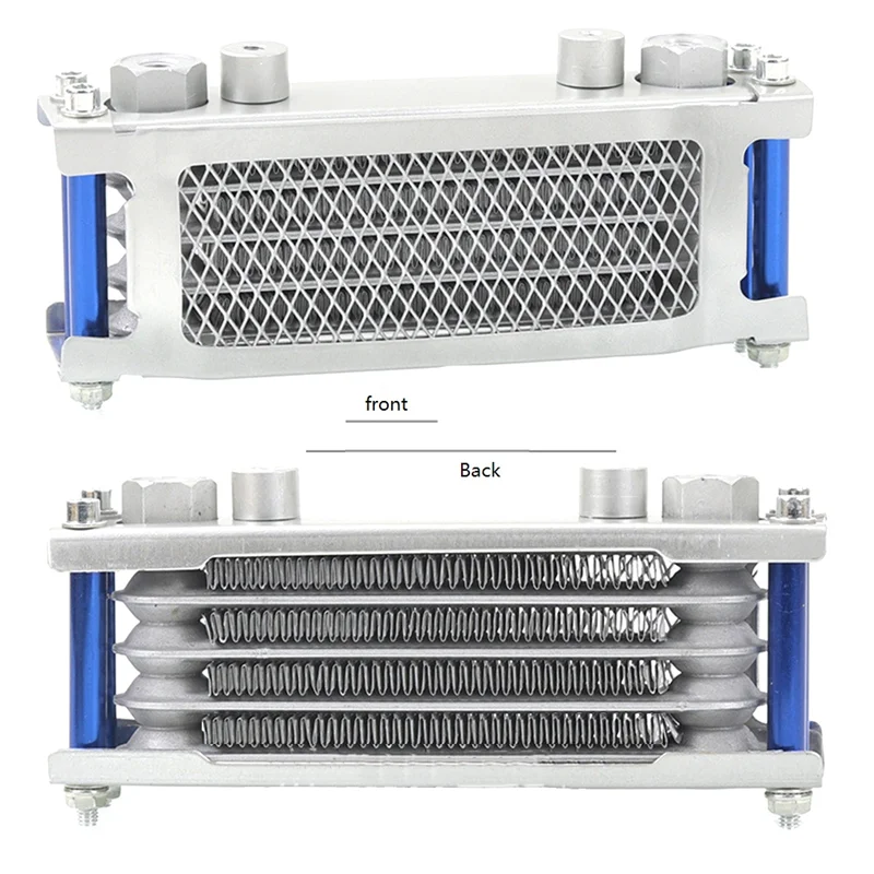 

A80X-Interface Radiator Oil Cooler Aluminium Cooling System For 50-160Cc Motorcycle Dirt Pit Monkey Bike