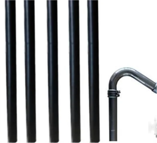 Carbon Clamping Telescopic Gutter Pole Systems 40mm/44mm/ASEK 51mm Diameter Vacuum Tubes Gooseneck Kits for Windows Cleaning