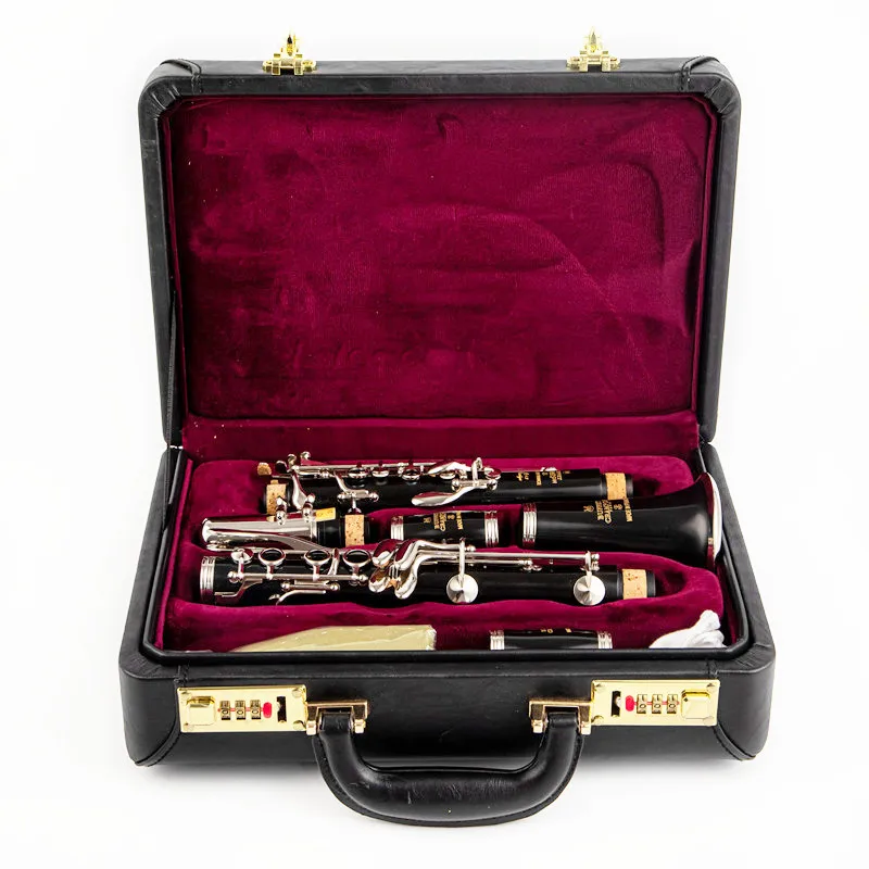 New BUFFET R13 B-flat Tune Professional High Quality Woodwind Instruments Clarinet Black tube With Case Accessories