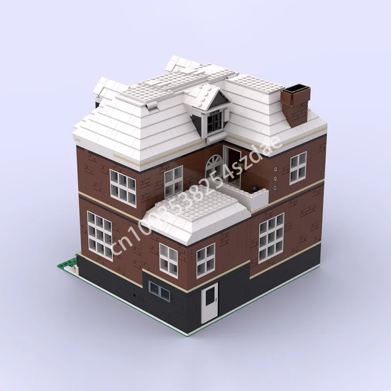 NEW 3782PCS Moc McCallister Mansion Architecture Model Building Blocks DIY Creative Assembly Bricks Kids Holiday Gift