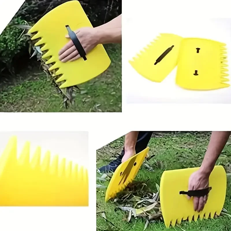 1 Pair Outdoor Leaf Grabber Rubbish Pick Up Claws for Yard Garden Cleaning Collector Waste Rubbish Grabber Garden Yard