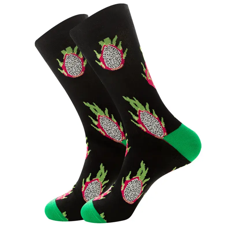 1 Pair New Happy Mens Socks Women Novelty Cartoon Sock Combed Cotton Funny Men's Big Size Crew Hip Hop Thick Long Socks - Image 26