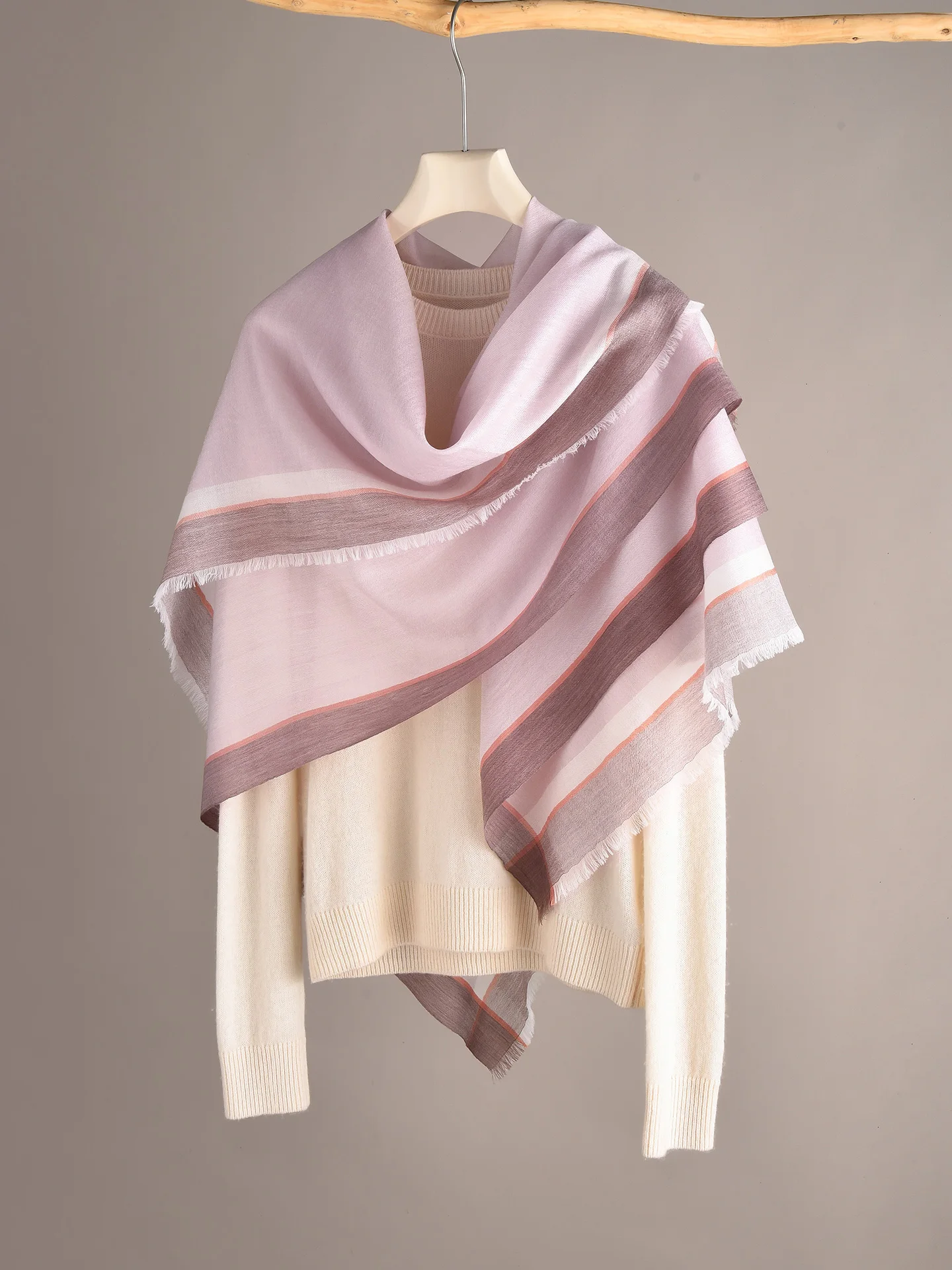 pink-thin-wool-scarf-women's-2026-new-high-end-large-e-silk-scarf-awl-outerwear-autumn-winter-faion-accories