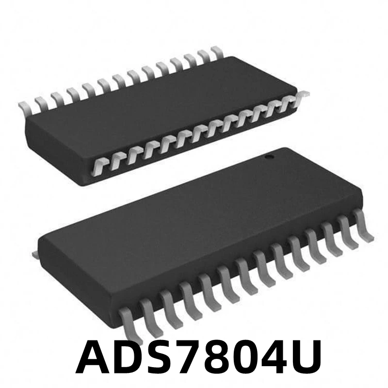 1PCS New Original ADS7804U SOP-28 12-bit Multiplier Digital-to-analog Converter IC Chip on Hand