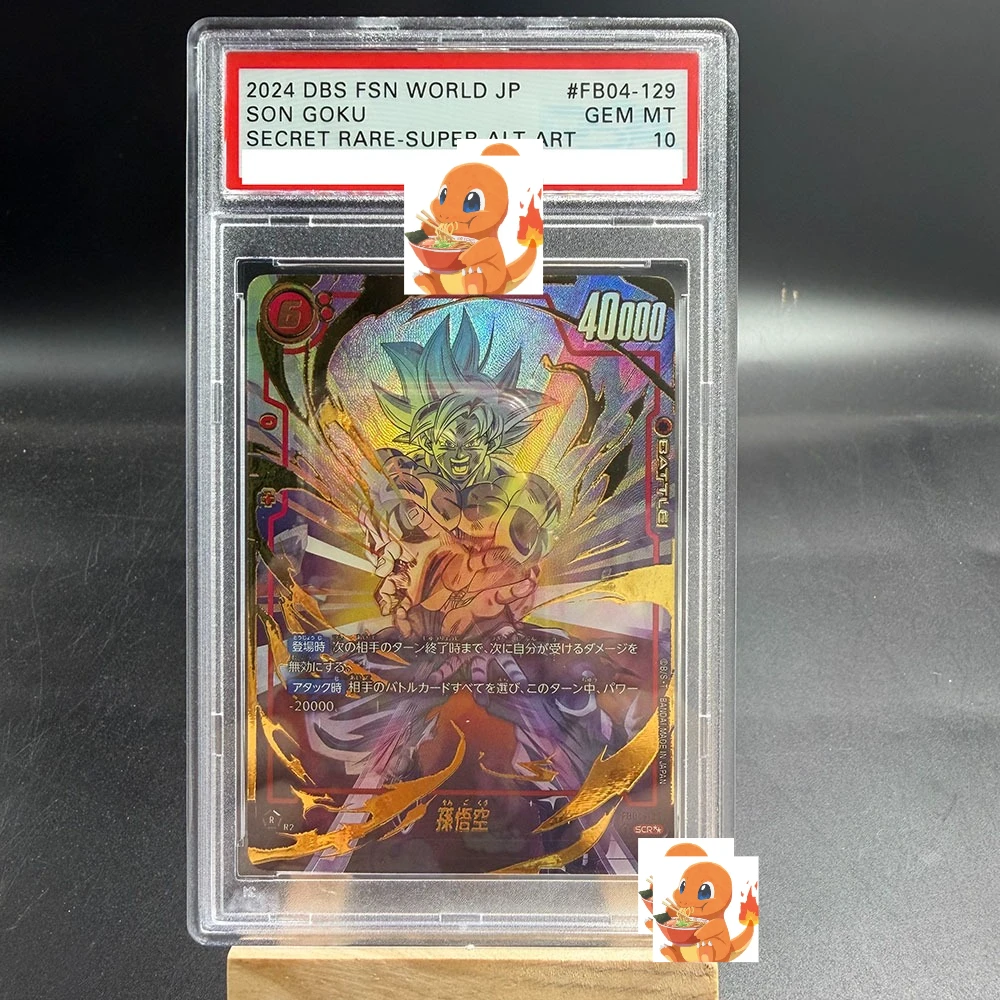 Diy Self-control 2025 DBS FW SB01 JP SON GOKU SECRET RARE-SUPER ALT ART Card Anime Collection Cards Gift Toys