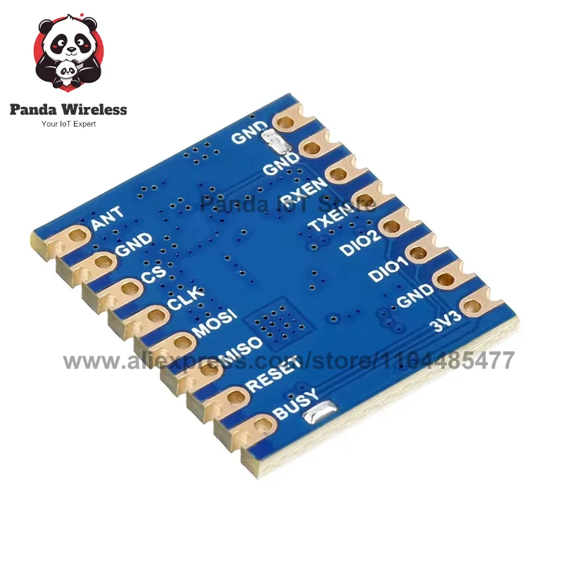 1pcs Core 1262-HF Module SX1262 868M LoRa Node Communication EU868 Long-distance SPI 863-870MHz U.FL connector for Sub-GHz band