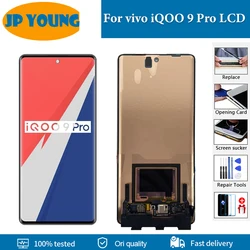 Original AMOLED For vivo iQOO 9 Pro LCD Display Touch Screen Digitizer Assembly Replacement For V2172A I2022 LCD Screen