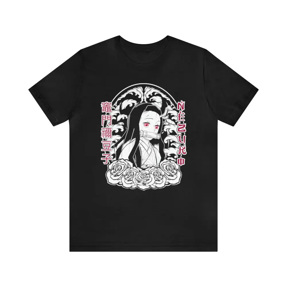 Nezuko cute demon anime graphic tees, Demon Slayer tshirt, anime shirt