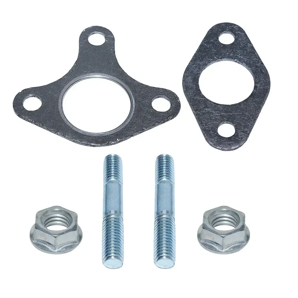 

Muffler Exhaust Gasket Set With Bolt And Nuts For Honda For GX390 For GX340 For GX270 13HP Replaces Part 90047-ZE2-000