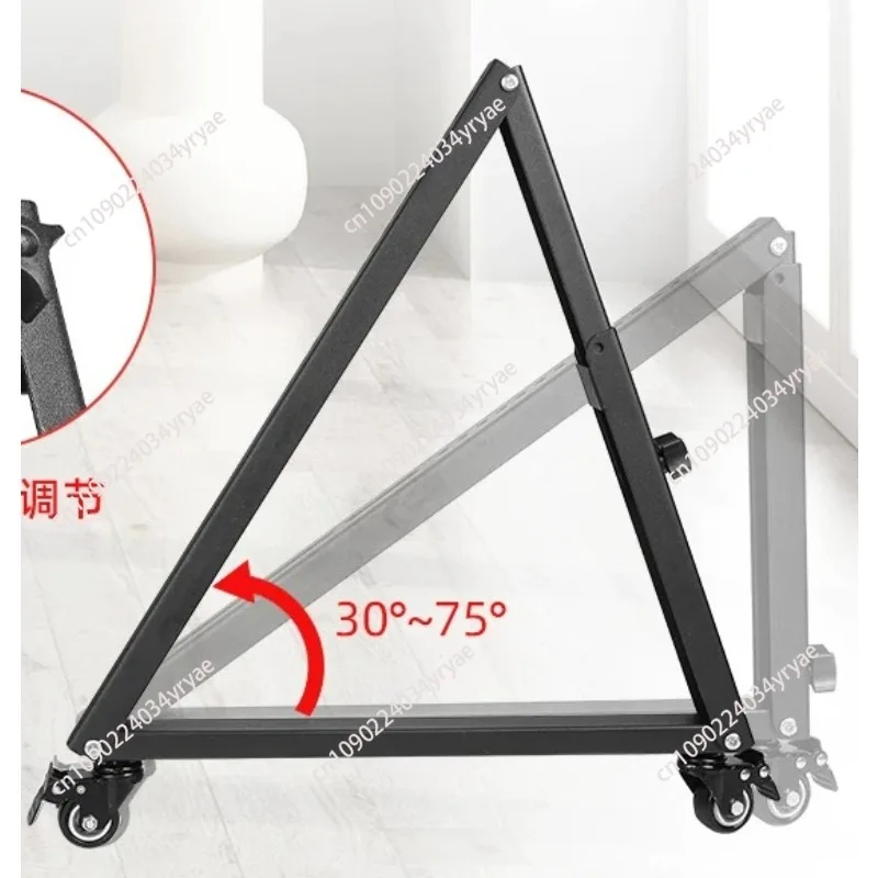 32-65 Inch Low Height TV Stand Movable Tripod Stage Screen Cart Cold-rolled Sheet Material Suitable for Flat Screen TVs