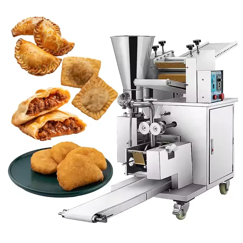 Empanada Machine automatic make samosa folding empanadas big patty Dumpling making machine pie Forming perogie maker machine