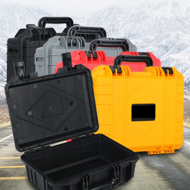 Portable Suitcase Plastic Toolbox Waterproof Hard Carry Electric Tool Box With Sponge Sturdy Hard Case And Flight Case Organizer