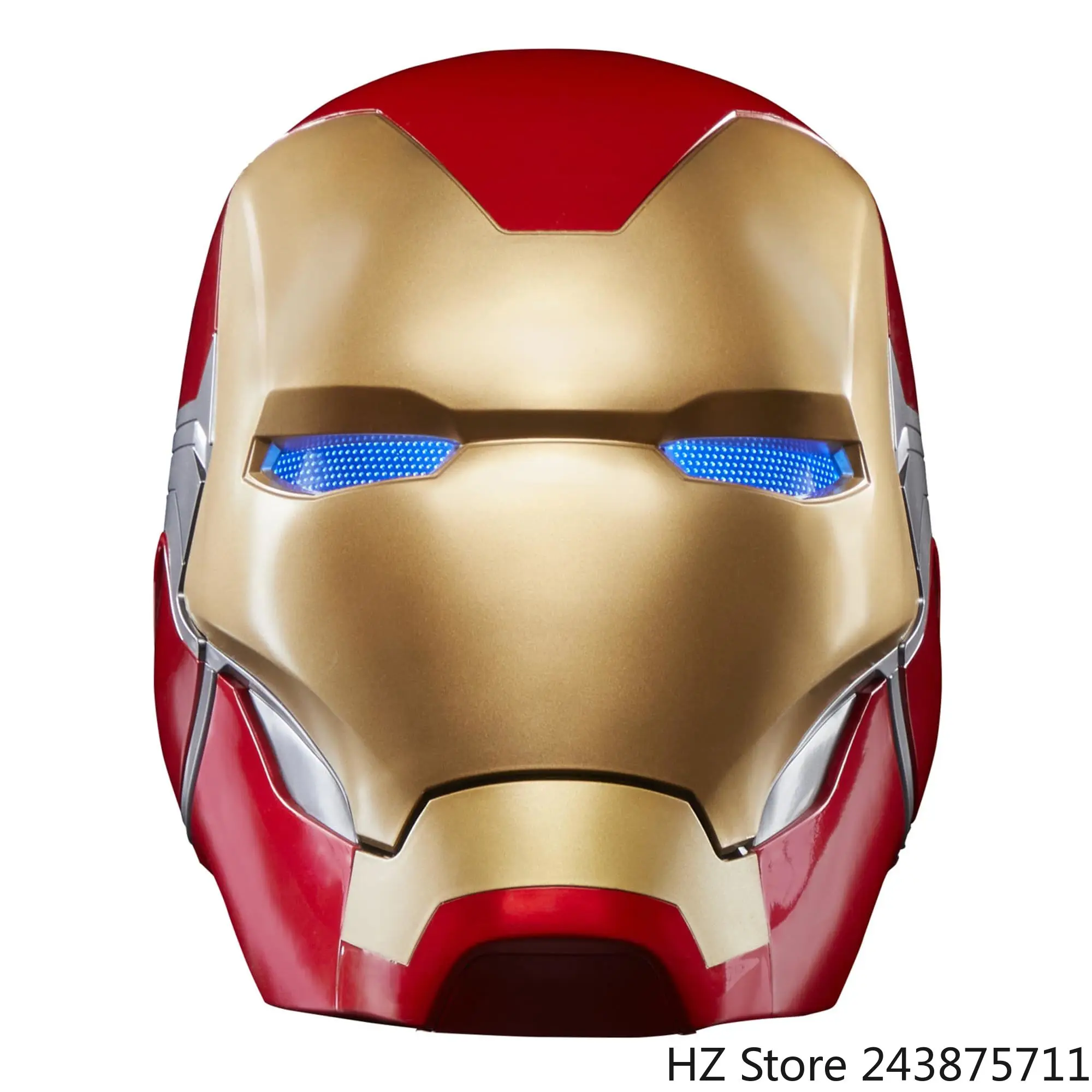 Hasbro Marvel Legends Series MK85 Электронный шлем премиум-класса Iron Man с подсветкой FX, Мстители: экипировка для ролевых игр Endgame F9016